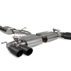 Scorpion Resonated Cat/GPF-Back & valves Volkswagen Golf R MK8/8.5 GPF Model 2021-2026