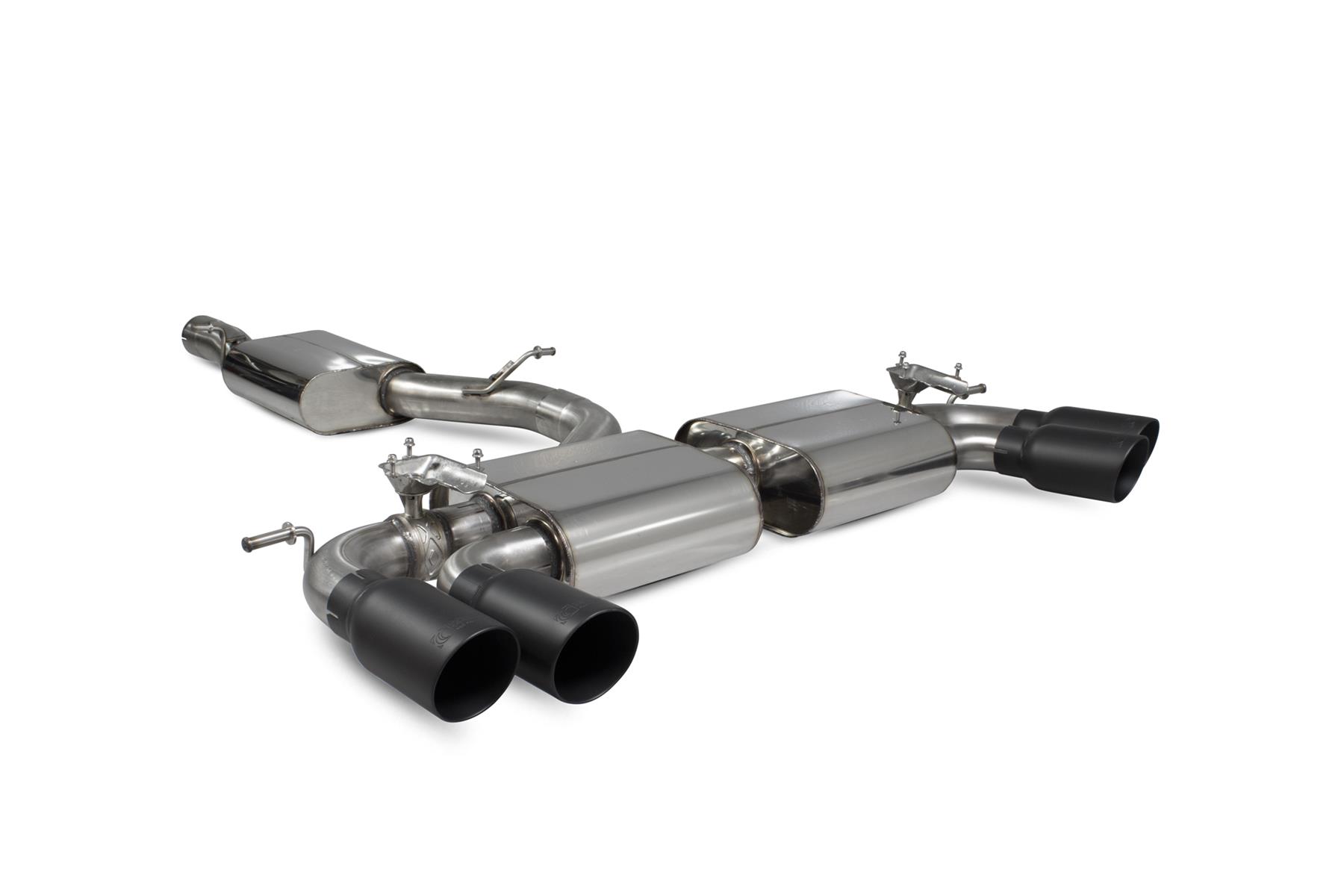 Scorpion Resonated Cat/GPF-Back & valves Volkswagen Golf R MK8/8.5 GPF Model 2021-2026