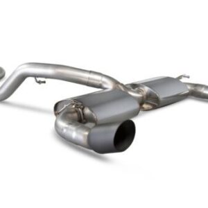 Scorpion Exhaust Non-Res Cat-Back (Black) Ford Focus MK2 RS 2009-2011