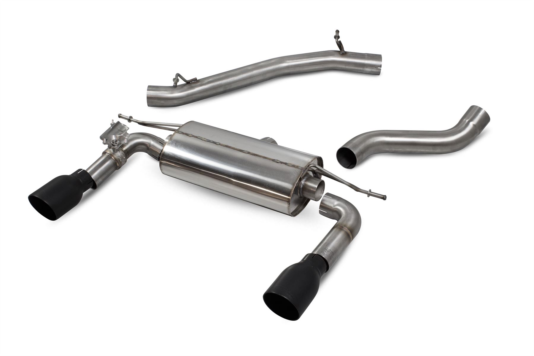 Scorpion Exhaust Non-Res Cat-Back Valved Audi TT MK3 2.0 TFSi Quattro Coupe Non-GPF Model 2014-2019