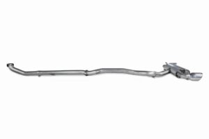 Scorpion Exhaust Non-Resonated GPF Back System Daytona Tailpipe Toyota Yaris GR Circuit Pack Pre-Facelift 2020-2024