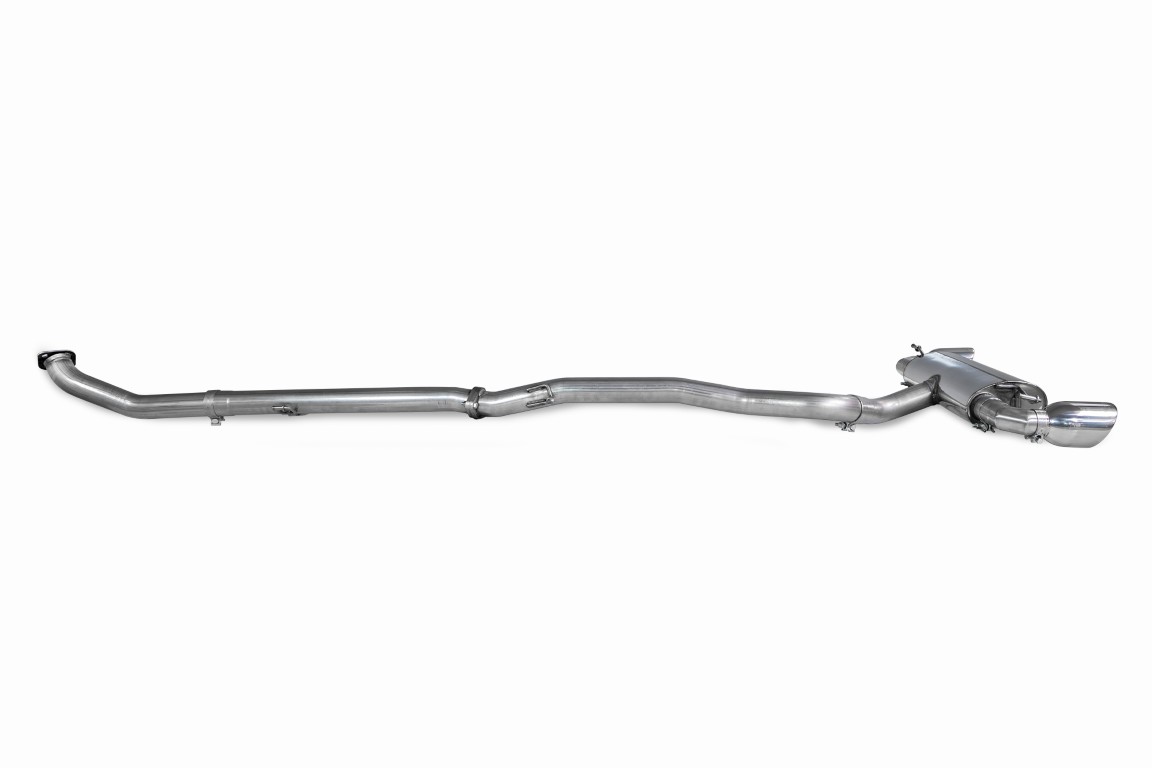 Scorpion Exhaust Non-Resonated GPF Back System Daytona Tailpipe Toyota Yaris GR Circuit Pack Pre-Facelift 2020-2024