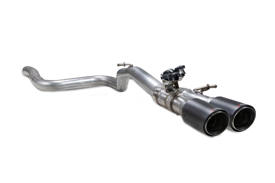 Scorpion Exhaust Predator GPF-Back System With Electronic Valve Ascari Tailpipe Ford Puma ST 2020-2024