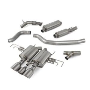 Scorpion Exhaust Res Cat-Back Honda Civic Type R FK8 R/H Drive Non-GPF Model 2017-2019