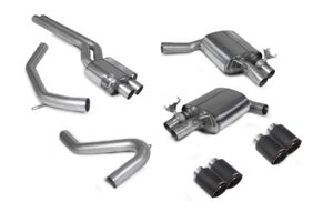 Scorpion Exhaust Res half System Audi S4 B9 Quattro 3.0T V6 Avant Non-GPF Models 2017-2019