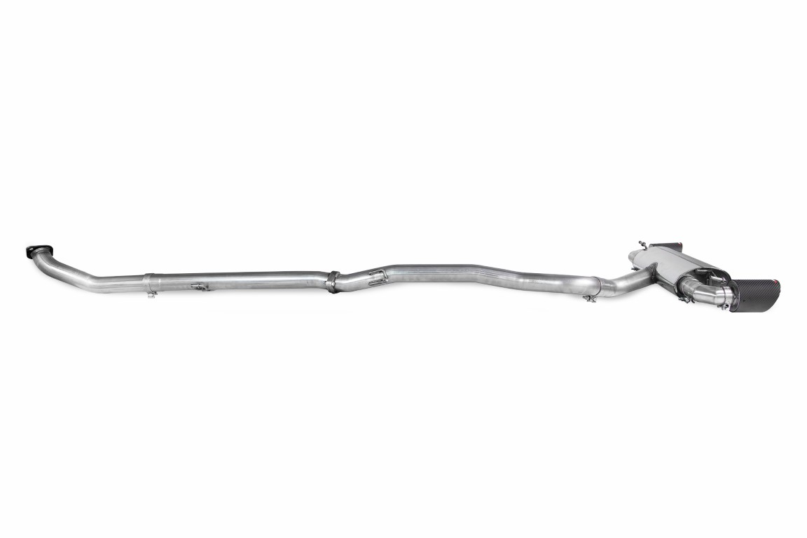 Scorpion Exhaust Non-Resonated GPF Back System Ascari Tailpipe Toyota Yaris GR Circuit Pack Pre-Facelift 2020-2024