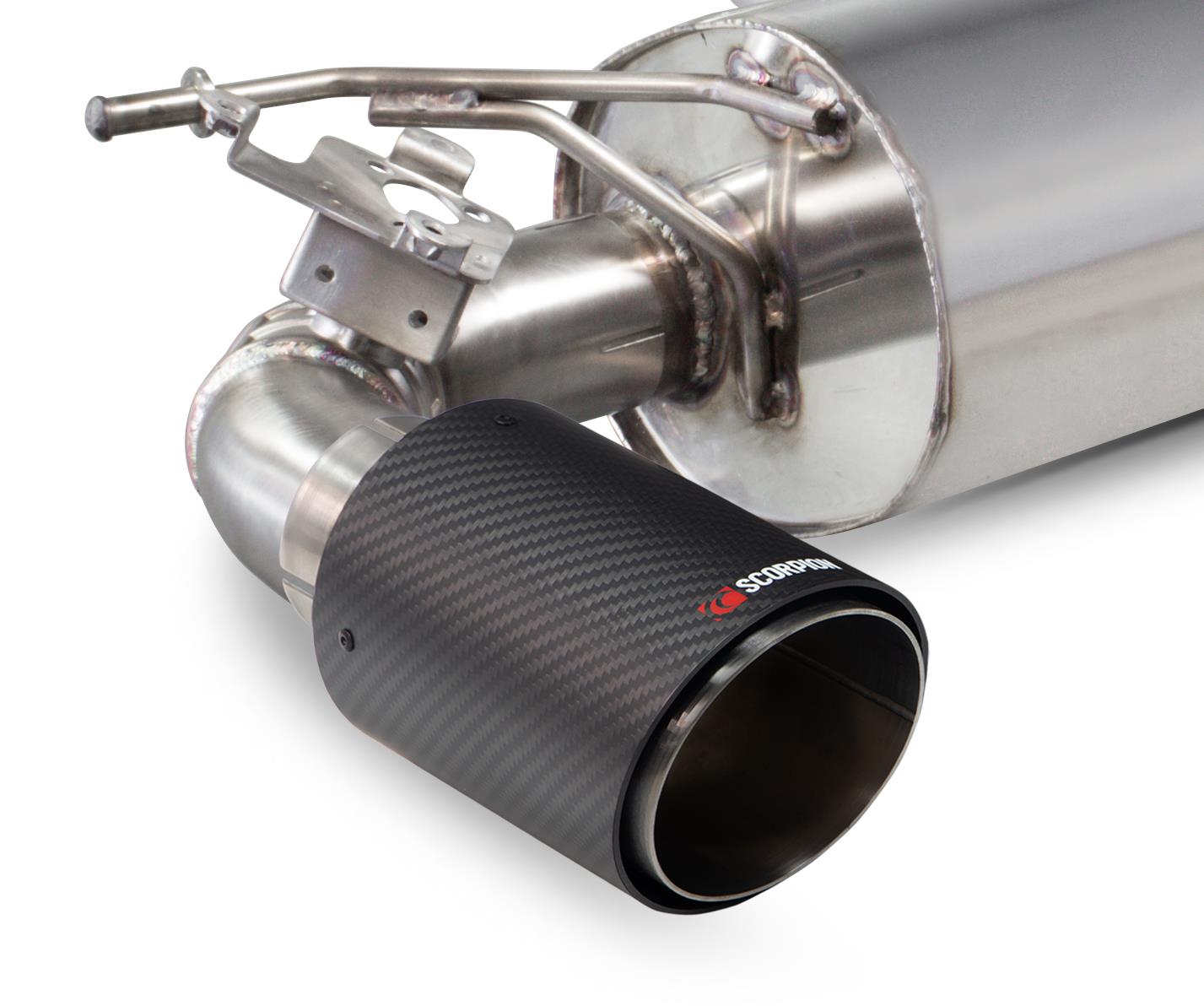 Scorpion Exhaust GPF-Back System with valve BMW M140i F20/F21 including Xdrive GPF Models 2018-2019