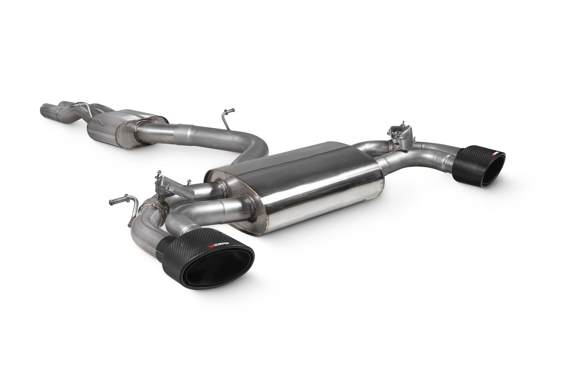 Scorpion Exhaust Resonated Cat-Back With Valves Audi RS3 8V Sportback Pre-Facelift 2015-2017