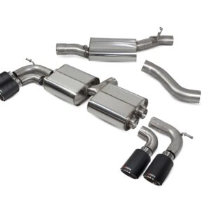 Scorpion Exhaust Res Cat-Back No-Valves Volkswagen Golf R MK7.5 Facelift GPF & Non-GPF Models 2017-2020