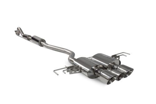 Scorpion Exhaust Res Cat-Back Honda Civic Type R FK8 R/H Drive Non-GPF Model 2017-2019