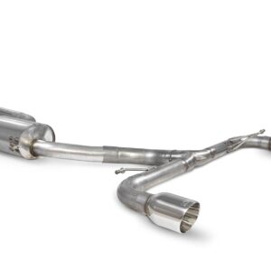 Scorpion Exhaust Resonated Predator Cat-Back System Volkswagen Scirocco R 2009-2017