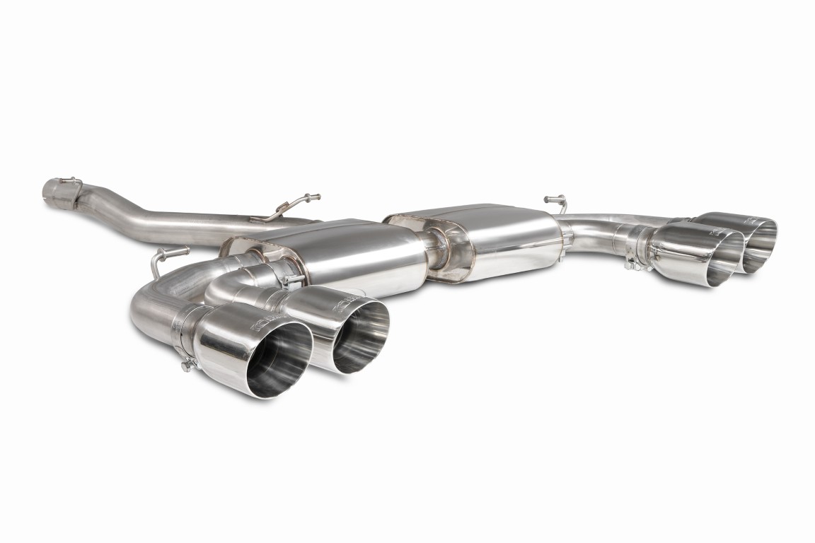 Scorpion Exhaust Non-Res GPF Back System Without Valves Daytona Tailpipe CUPRA Formentor VZ 4Drive 310 & 333hp 2020-2026