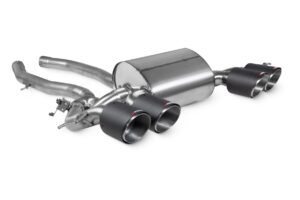 Scorpion Exhaust Half System Carbon Ascari Trims BMW M2 G87 GPF Model 2022-2026