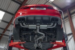 Scorpion Exhaust Non-Res Cat/GPF-Back System Without Valves Audi S3 2.0T 8V 3-Door/Sportback Pre-Facelift 2013-2016