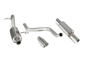 Scorpion Exhaust Resonated Cat-Back System Daytona Tailpipe Mitsubishi Colt Z30 CZC 1.5T 3 & 5 Door 2004-2008