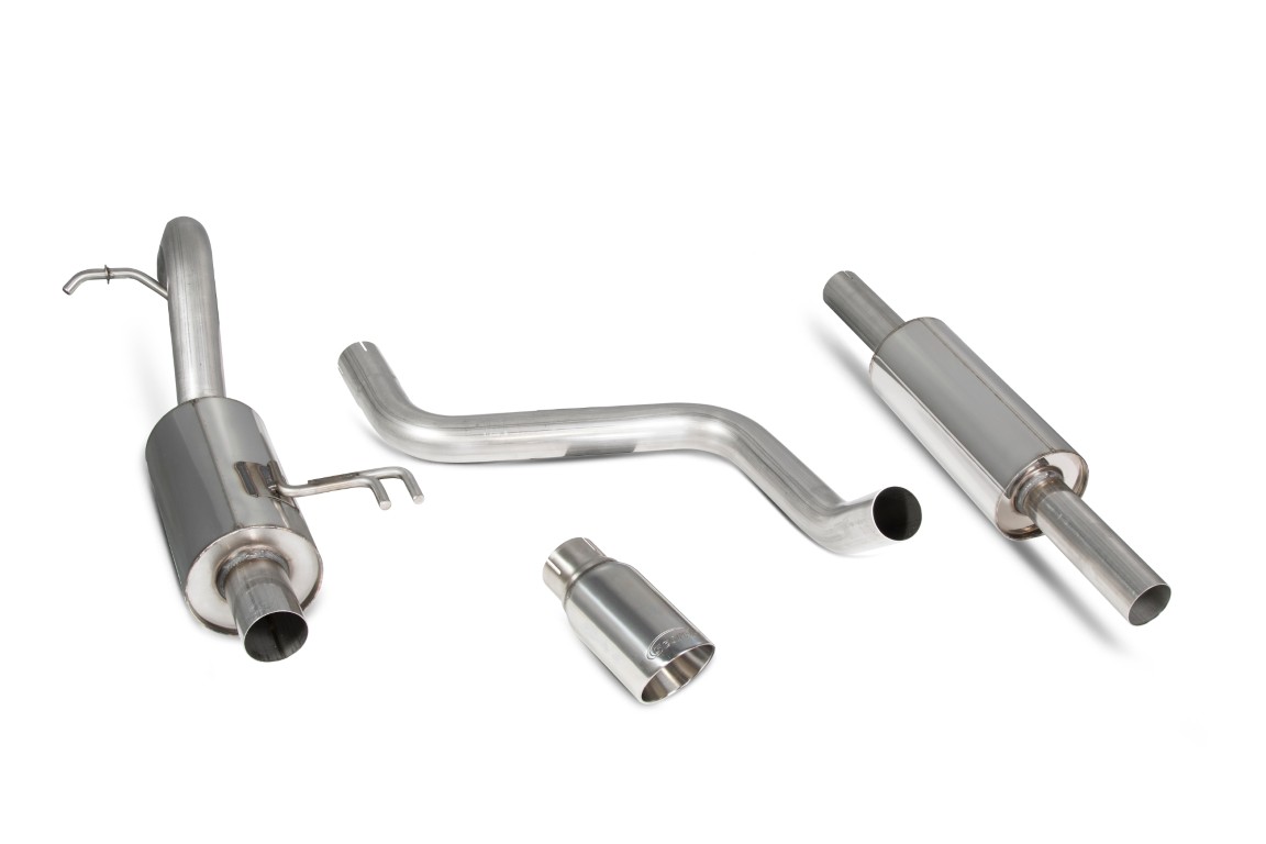 Scorpion Exhaust Resonated Cat-Back System Daytona Tailpipe Mitsubishi Colt Z30 CZC 1.5T 3 & 5 Door 2004-2008