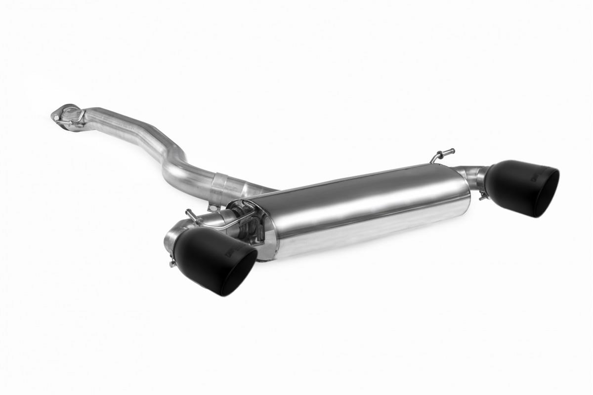 Scorpion Non-resonated GPF Back System Black Toyota Yaris GR Pre-Facelift 2020-2024