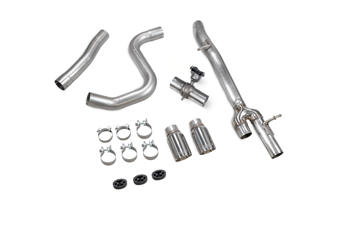 Scorpion Exhaust Predator GPF-Back System With Electronic Valve Daytona Tailpipe Ford Puma ST 2020-2024