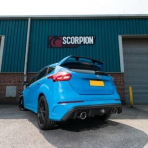 Scorpion Exhaust Cat-Back Non-Valved Ford Focus MK3 RS Non-GPF Model 2016-2019