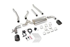 Scorpion Exhaust Tunr Non Resonated Cat-Back System Ascari Tailpipe Mini Cooper S Clubman F54 Non-GPF Models 2015-2018