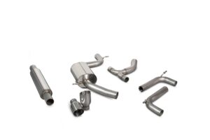 Scorpion Exhaust Resonated GPF-Back System Daytona Tailpipe Volkswagen Golf Mk7.5 GTI TCR GPF Model 2019-2020