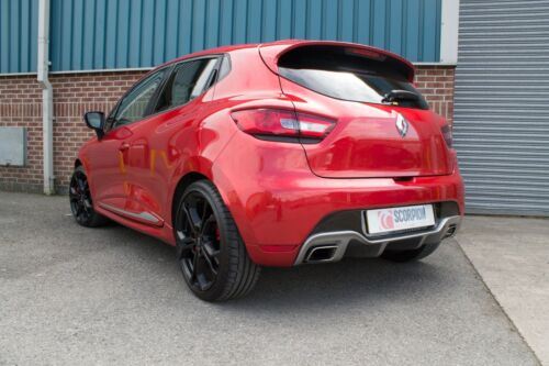 Scorpion Exhaust Non-Res Cat-Back Renault Clio MK4 RS 200 EDC 2013-2015