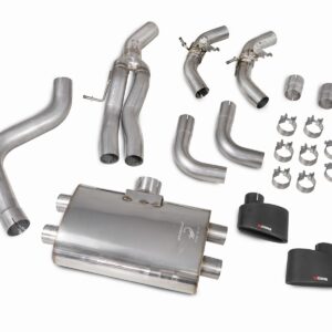 Scorpion Exhaust Non-Res GPF-Back System With Valves Audi TT RS MK3 GPF Model 2019-2024