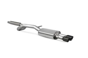 Scorpion Exhaust Res Cat-Back (Black) Volkswagen Polo GTI 1.8T 9n3 2006-2011