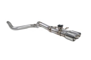 Scorpion Exhaust Predator GPF-Back System With Electronic Valve Daytona Tailpipe Ford Fiesta MK8.5 ST 2022-2024