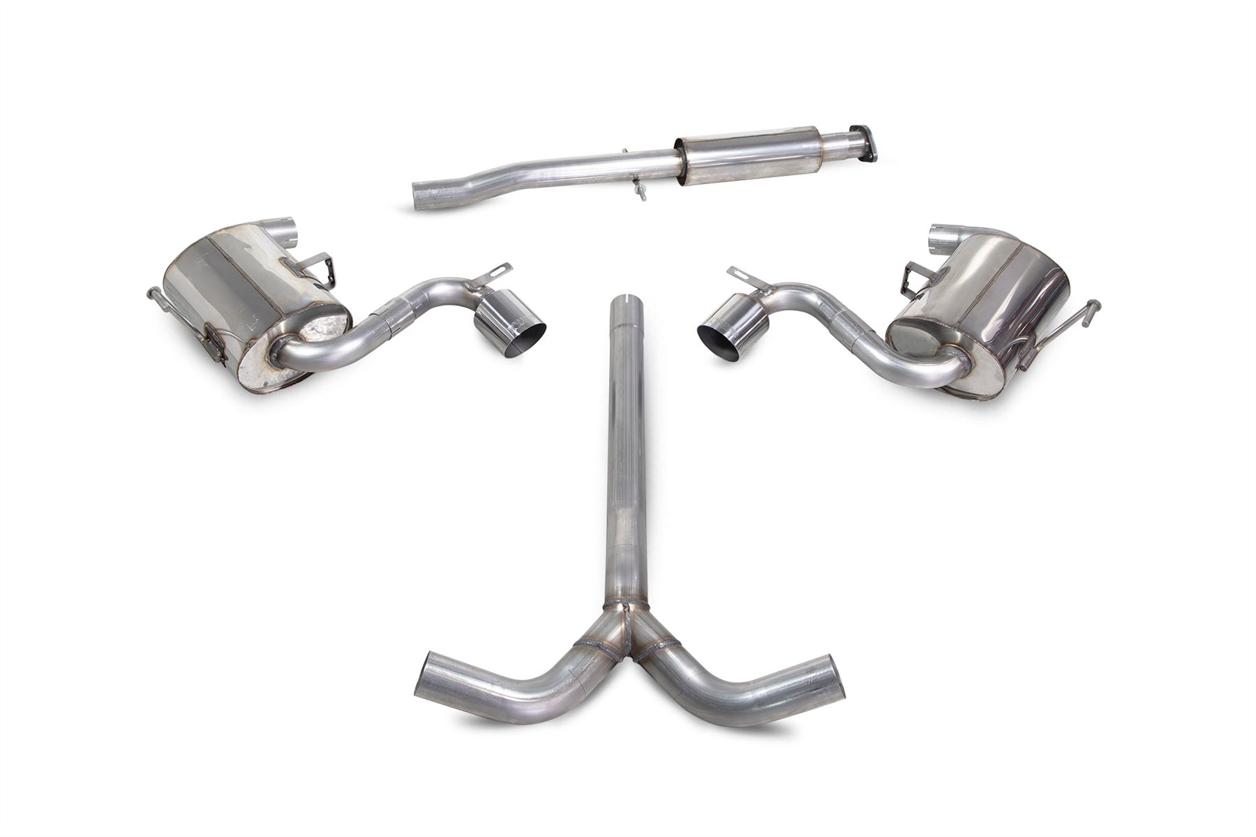 Scorpion Exhaust Non-Res Cat-Back Mini Cooper S R52/R53 2002-2006