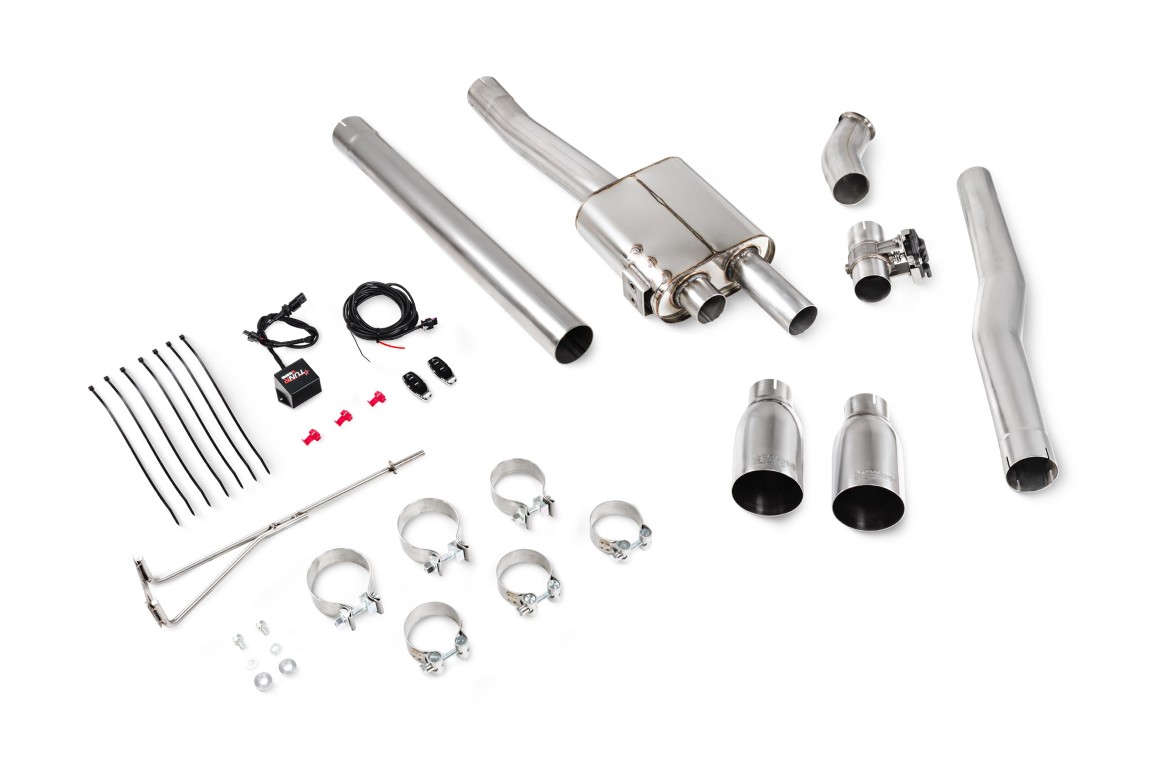 Scorpion Exhaust Tunr Non-Resonated Cat-Back System With Valve STW Tailpipe Mini Cooper S F56 (Non UK/Euro Models) 2014-2024