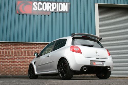 Scorpion Exhaust Res Cat-Back Renault Clio MK3 2.0 RS 200 2009-2012