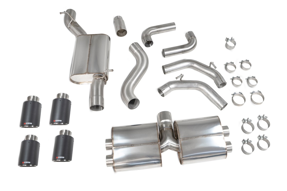 Scorpion Exhaust Non-Res GPF Back System Without Valves Ascari Tailpipe CUPRA Formentor VZ 4Drive 310 & 333hp 2020-2026