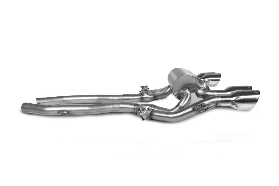 Scorpion Exhaust Half System Daytona Tailpipe BMW M3 G80 ROW xDrive Non-GPF Model 2021-2026