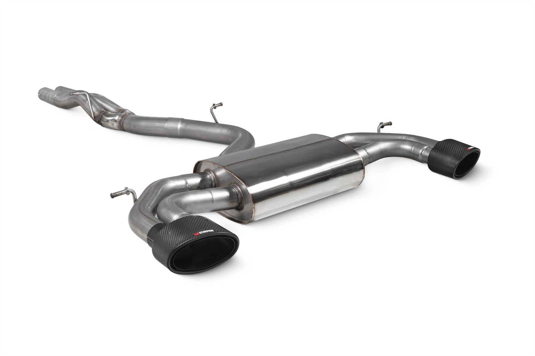 Scorpion Exhaust Non Res Cat-Back Without Valves Audi RS3 8V Sportback Pre-Facelift 2015-2017