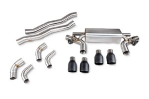 Scorpion Exhaust GPF-Back System With Electronic Valves Daytona Black Ceramic Tailpipe BMW M5 G90/G99 2024-2025