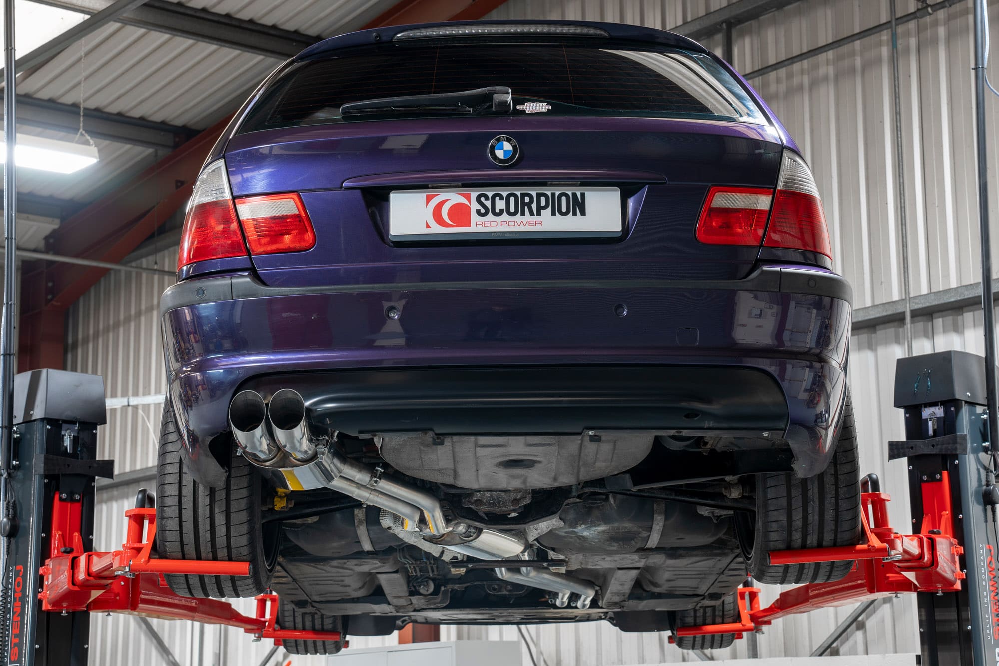 Scorpion Exhaust Cat-Back System DTM Tailpipe BMW 320 E46 RWD Petrol 2000-2006