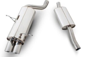 Scorpion Exhaust Cat-Back System Monaco (twin) Tailpipe BMW 318 E46 1998-2005