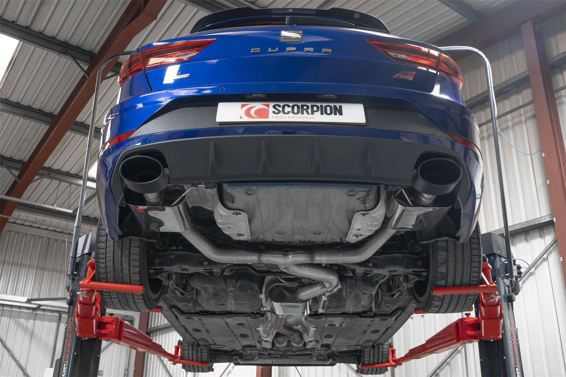 Scorpion Exhaust Resonated GPF Back Seat Leon Cupra ST 300 4Drive 2018-2022