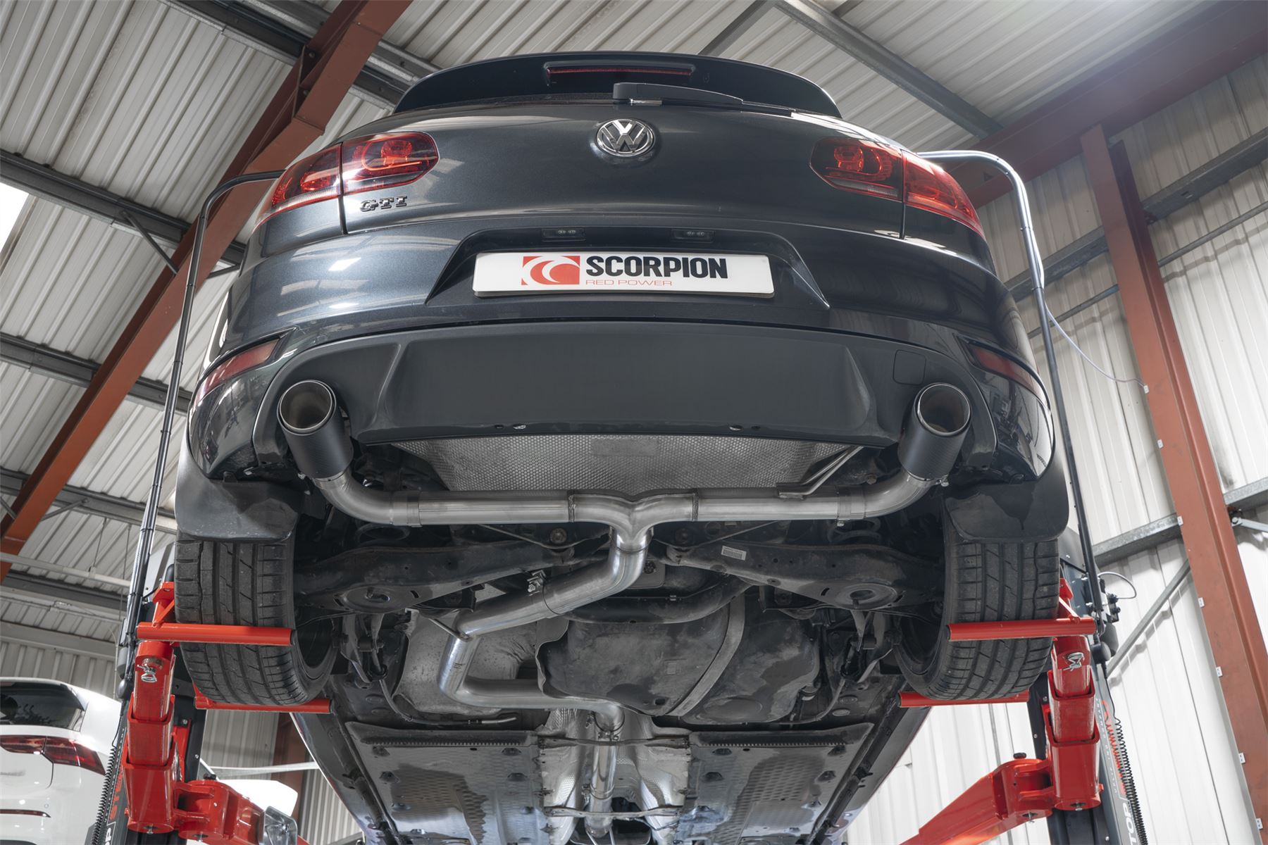 Scorpion Exhaust Non-Res Predator Cat-Back System Volkswagen Golf GTI MK6 Edition 35 2009-2013