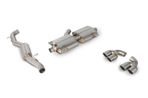 Scorpion Exhaust Res Cat-Back Valved Audi S1 2.0 TFSi Quattro 2014-2018