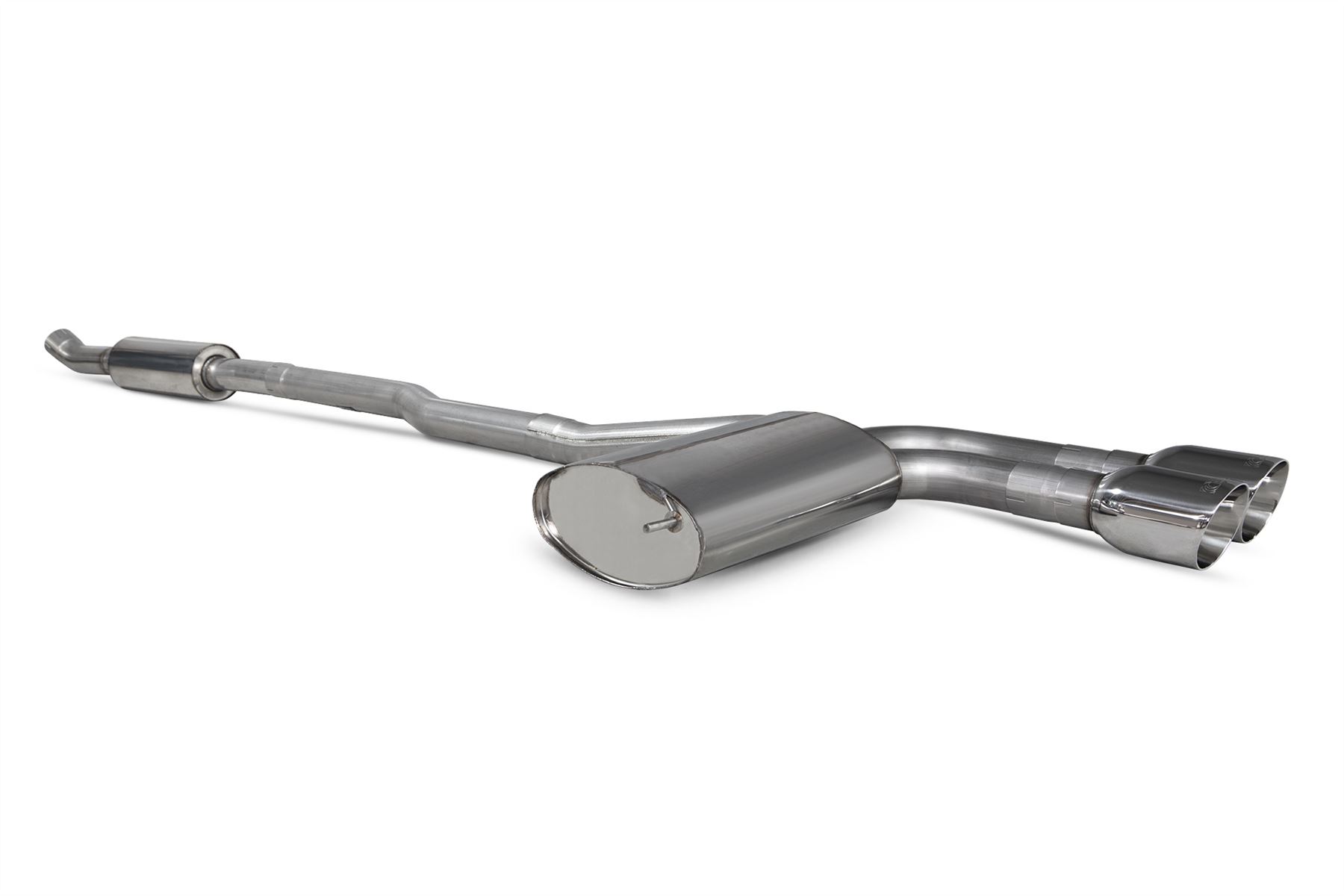Scorpion Resonated Cat-Back System Mini Cooper S F55 (UK and EU Only) Non-GPF Model 2014-2018