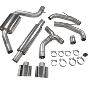 Scorpion Exhaust Resonated GPF-Back System Volkswagen Golf GTI MK8/MK 8.5 Clubsport 2020-2026