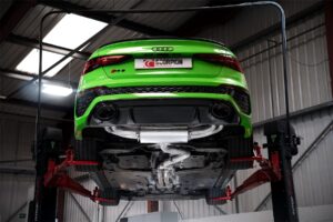 Scorpion Exhaust Non-Res Cat/GPF Back Without Valves Audi RS3 8Y Saloon 2021-2026