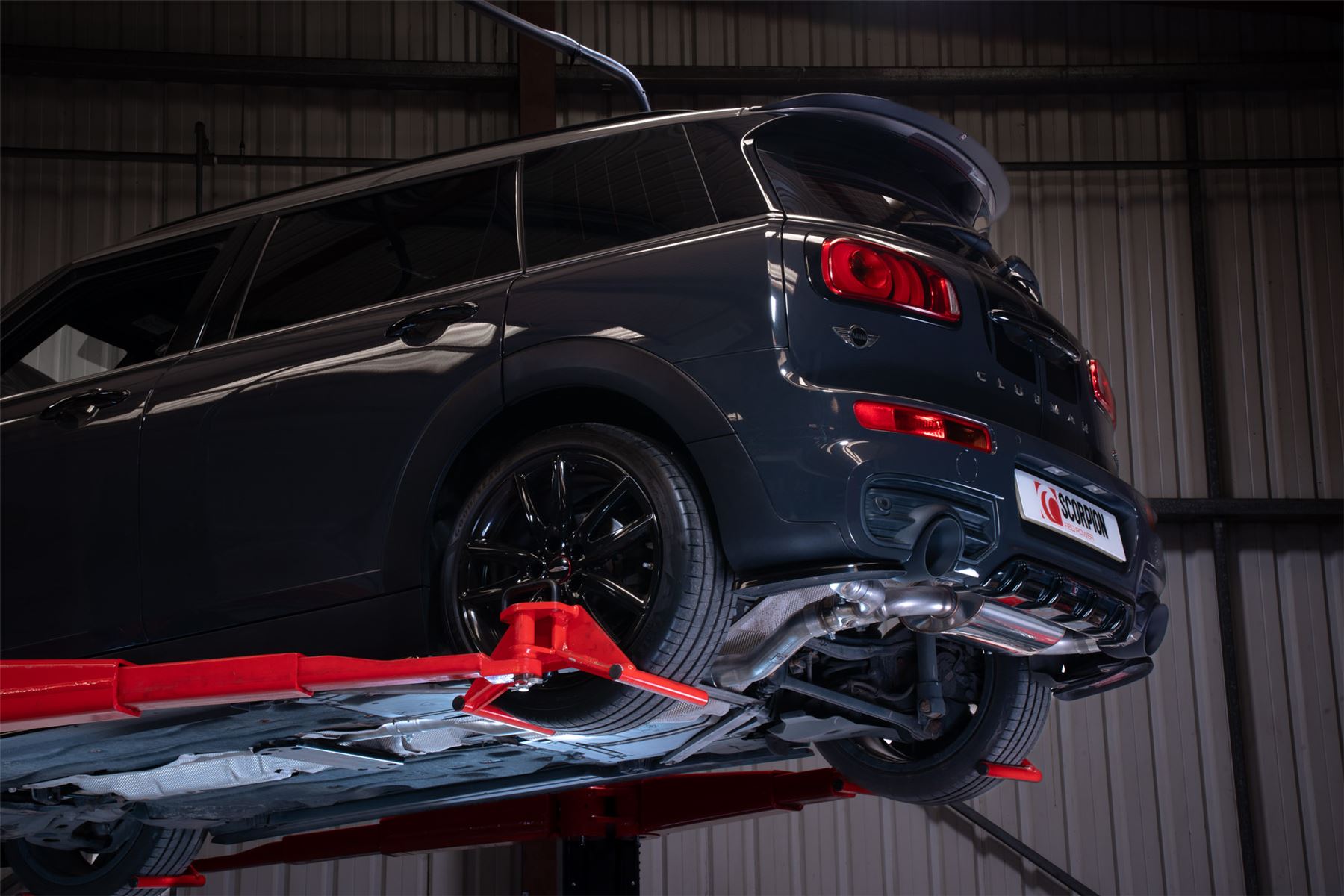 Scorpion Exhaust Non-Res Cat Back System Mini Cooper S Clubman F54 Non-GPF Models 2015-2018