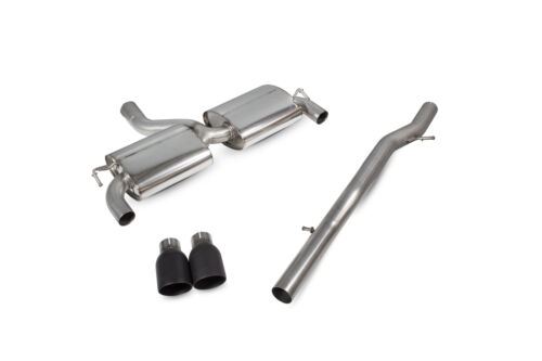 Scorpion Exhaust Non-Res Cat-Back (Black) Volkswagen Golf Mk4 R32 2003-2005