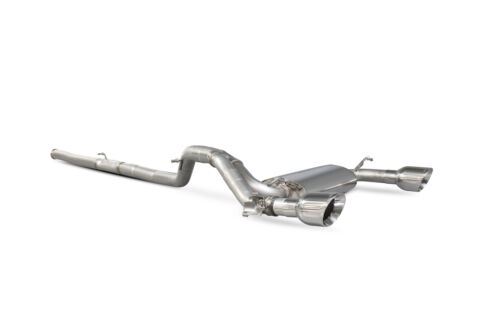 Scorpion Exhaust Cat-Back Valved Ford Focus MK3 RS Non-GPF Model 2016-2019