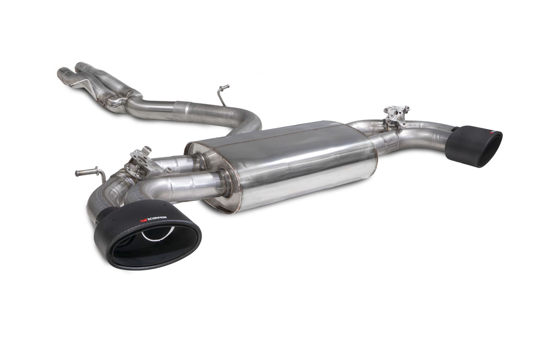 Scorpion Exhaust Non-Res GPF-Back System (Valved) Audi RS3 8V Sportback Facelift GPF Model 2019-2020