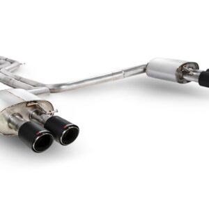 Scorpion Exhaust Non-Resonated Half System With No Valves Ascari Tailpipe Audi S6 C7 2012-2018
