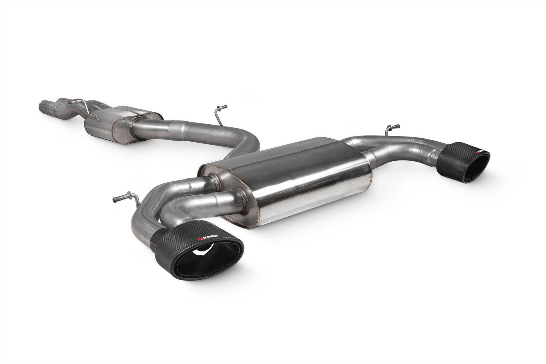 Scorpion Exhaust Res Cat-Back Without Audi RS3 8V Sportback Pre-Facelift 2015-2017